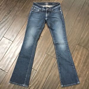 Guess dark blue bootcut jeans